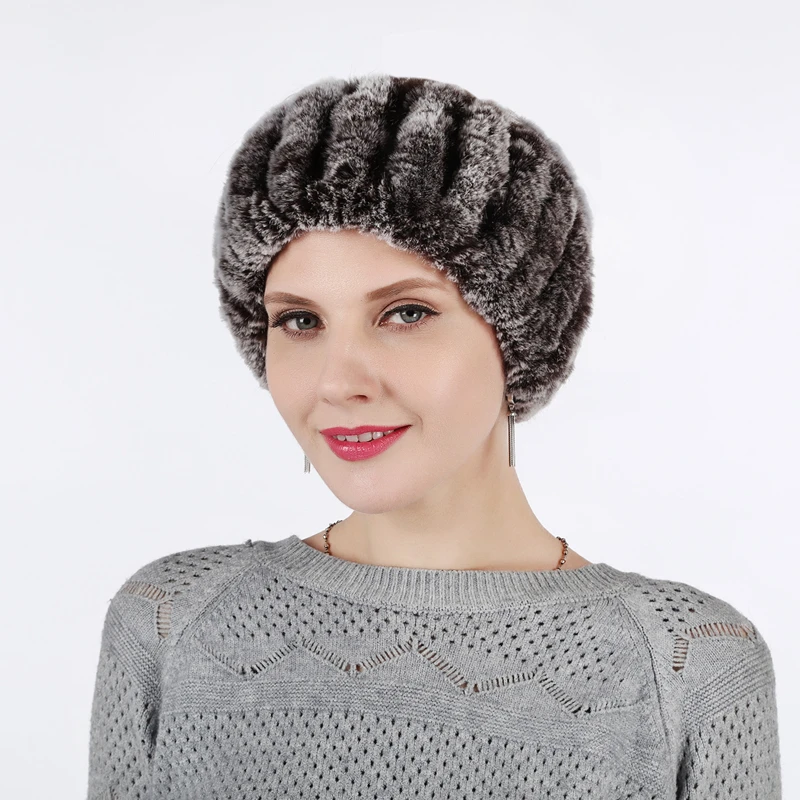 

The New High-quality Real Natural Rabbit Fur Keep Warm Stretch Scarf In Winter Can Be Used As A Headband Very Warm