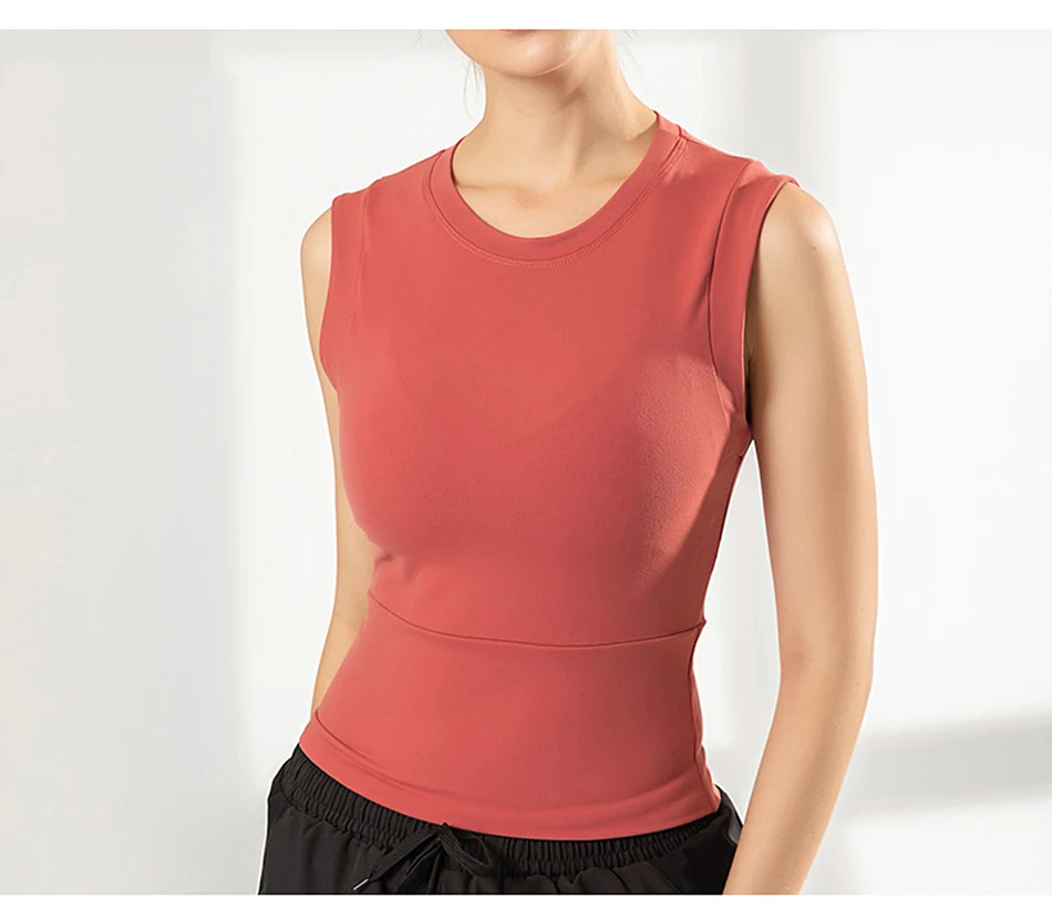 Blesskiss Reflective Crop Top Sport Shirt Women Summer Fitness T-shirt Sleeveless Ladies Workout Gym Top Tshirt Pink Blue