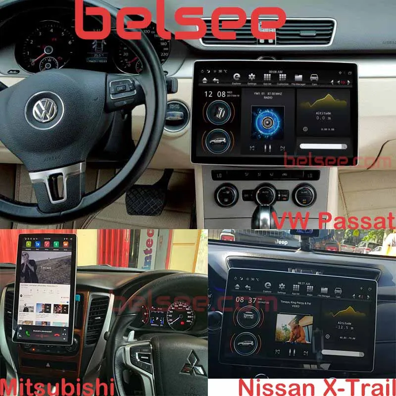 12," ips экран Android 8,1 автомобильный Радио Tesla Стиль 2 Din gps навигация авто радио для Honda Ford hyundai VW Toyota Kia Nissan