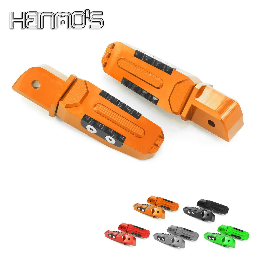 

Footrest Foot Pegs Adapters Motor Footboard Nail For Kawasaki Z1000 2007-2011 2012 2013 2014 2015 2016 2017 Scooter Rear Pedal
