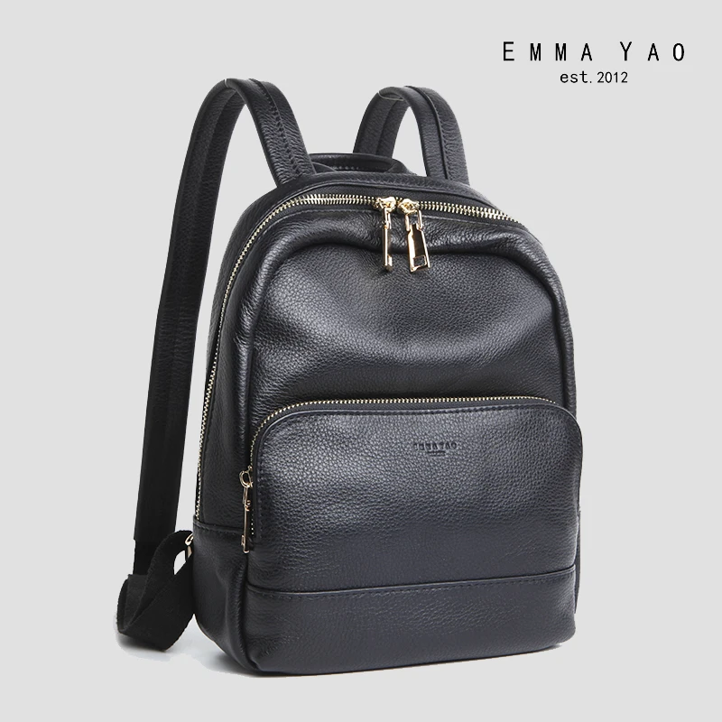 EMMA YAO женский рюкзак мини кожаная сумка в Корейском стиле брендовый модный | Багаж