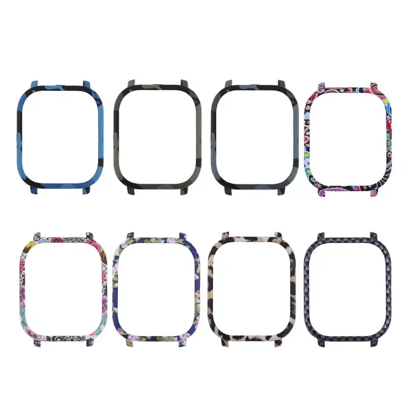 Бесплатная доставка шт защитный чехол с цветным принтом защита экрана часов для