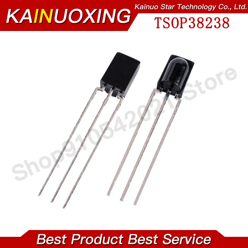 

5 шт. TSOP38238 IC IR RCVR MOD 38KHZ DOME AXIAL 38238 P38238 OP38238