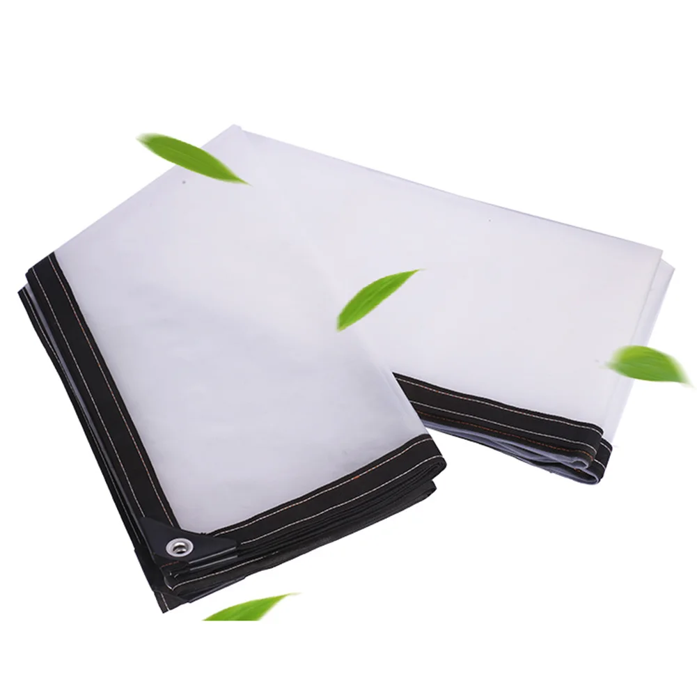 

Водонепроницаемый прозрачный тканевый чехол для сада, наземное покрытие из ПЭ, защита от солнца с люверсами, товары для банджи-шаров