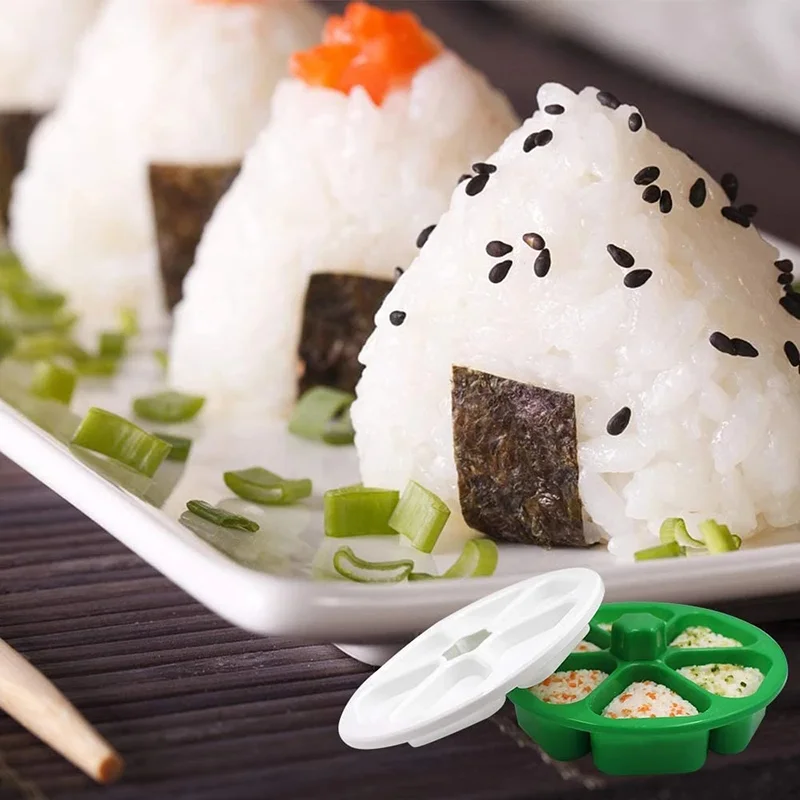 

DIY Sushi Mold Onigiri Rice Ball Food Press Form Sushi Mold Onigiri Rice Ball Bento Press Maker Mold DIY Tool Kitchen Accessorie
