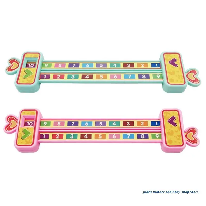 

67JC Preschool Learning Educational Games for Toddlers Plastic Math Counting Tool Early Educational Supplies