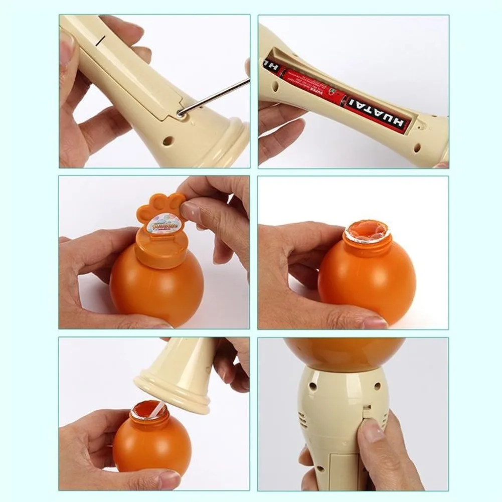 1 шт. полностью автоматическая пузырьковая машина для детей герметичная палочка