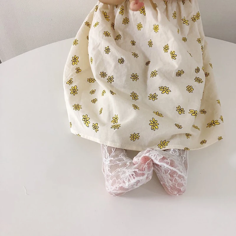 baby bodysuit brother and sister clothes little daisy Korean stule |