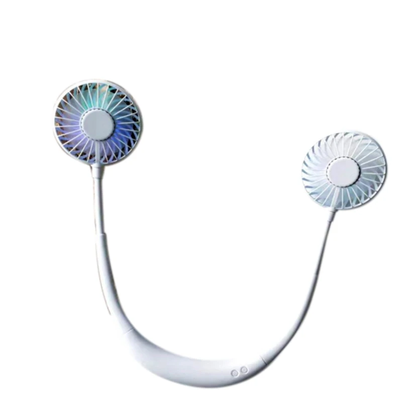 Лучшие предложения портативный USB мини вентилятор для шеи перезаряжаемый