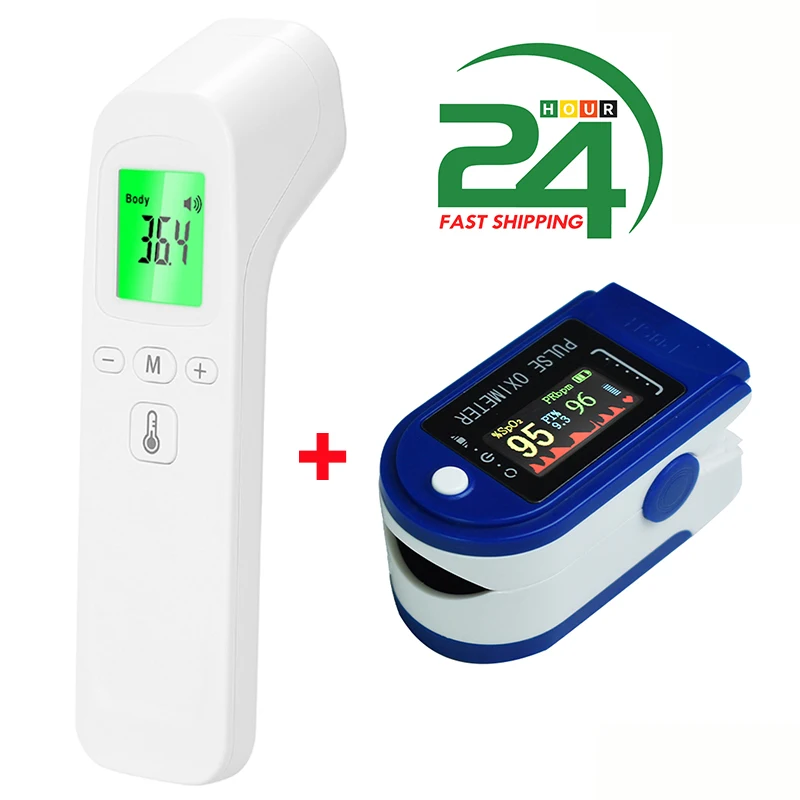 Инфракрасный термометр цифровой для лба бесконтактный медицинский прибор