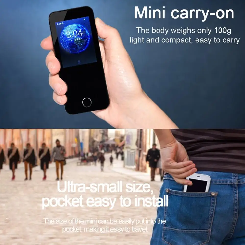 

T3 Intelligent Wireless Voice Translator 2.4 inch Touch Screen Four way Interactive Voice Translation WiFi SIM Card 4G Hotspot F