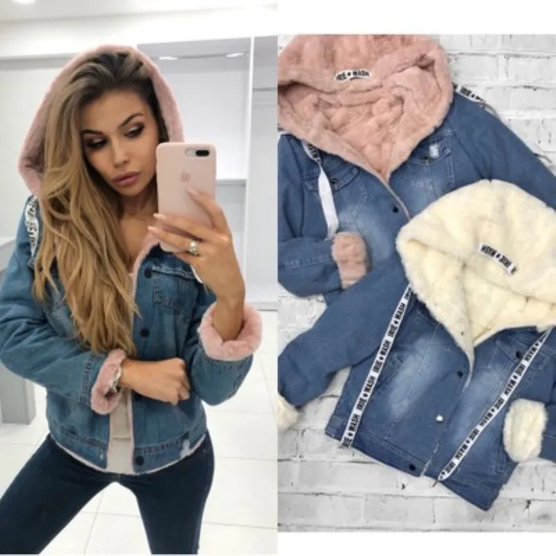 

Женская однотонная куртка с капюшоном, однобортная теплая куртка из плотного хлопка с лентами, 2019