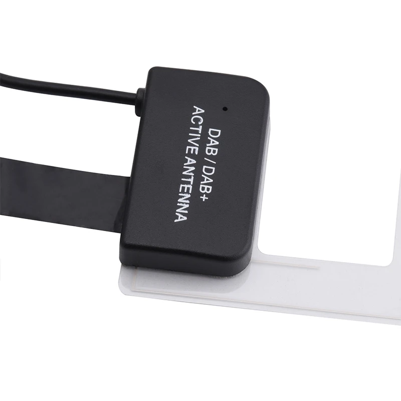 SPEEDWOW Автомобильная цифровая активная антенна для радио ТВ приемник коробка DAB SMA