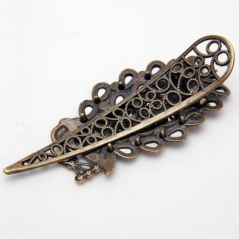 1 шт. роскошные женские винтажные Красочные заколки для волос драгоценный