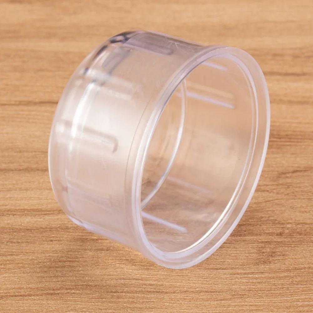10Pcs Plastic Caps Covers Clear Milk Tea Drink Cup Covers for Boba Cocktail Bar Bartending Shaker Cup Kitchen Dining Tool images - 6
