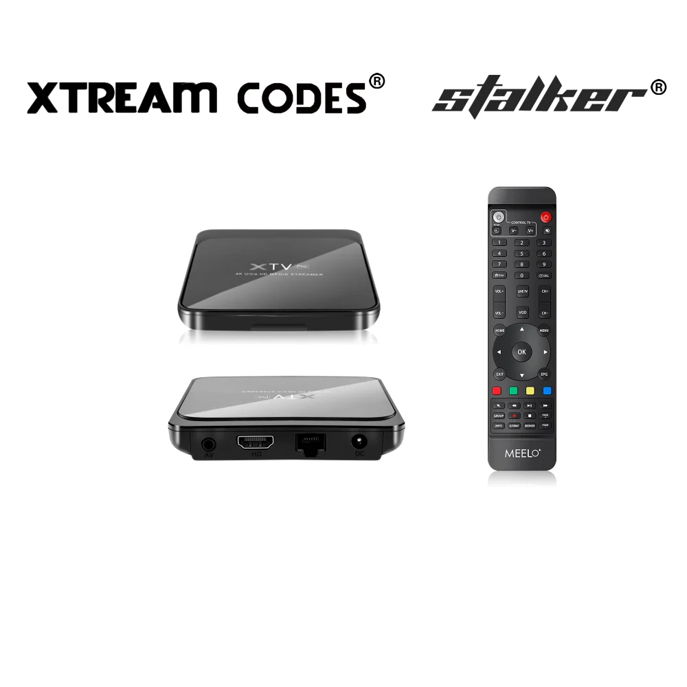 ТВ-приставка XTREAM с кодами новейший медиаплеер STALKER Amlogic S905X3 4K HDR DDR4 память 2 ГБ 16 4G/Φ