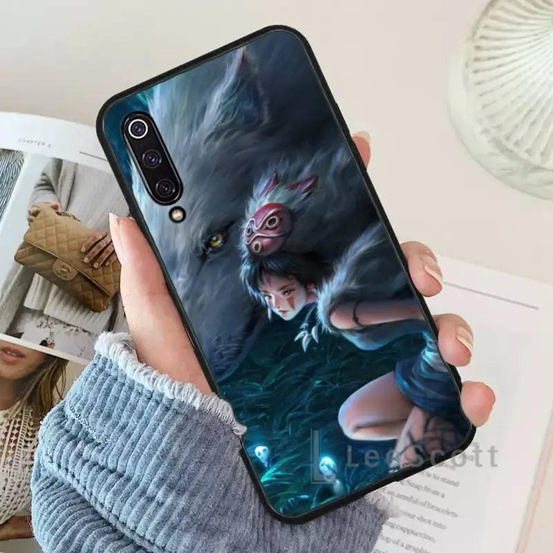 

Anime Princess Mononoke Phone Case For Xiaomi Redmi 7 9t 9se k20 mi8 max3 lite 9 note 8 9s 10 pro