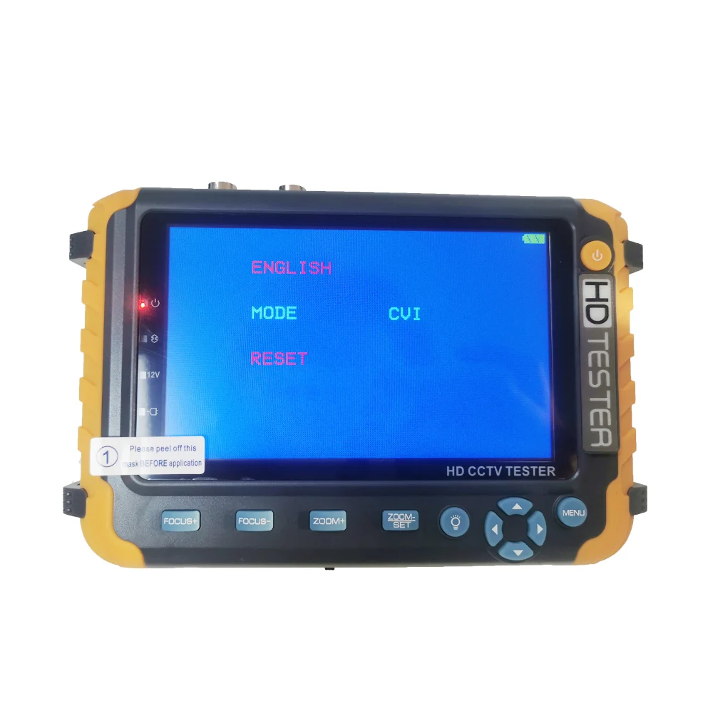 Новый Vga Hdmi Ahd Тестер монитор 8mp Tvi Cvi камера тестер Cvbs аналоговый Cctv 5 дюймов видео