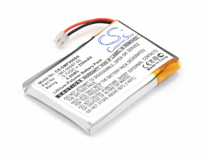 Аккумулятор CameronSino CS-GMF500SH для часов Garmin Fenix 5 5S 5X (361-00097-00) 230mAh