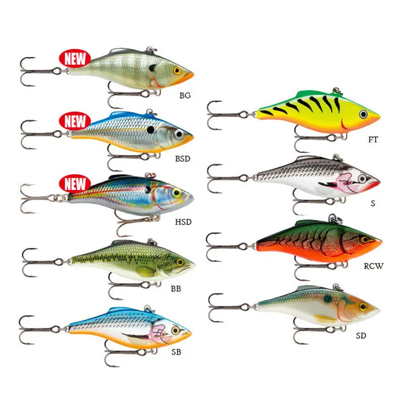 Приманка рыболовная RAPALA VIB искусственная приманка-погремушка VMC с черными