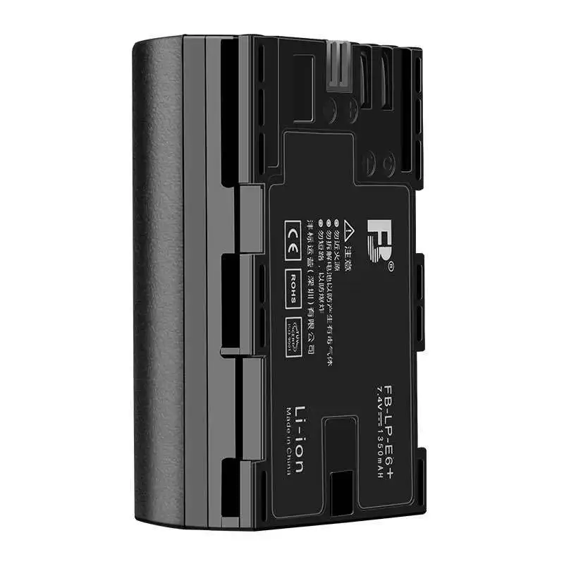 

SLR battery Feng standard LP-E6+ camera battery is suitable for Canon EOSR 5DIII 5IDV 6D2 60D