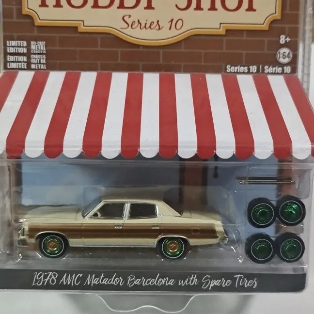 

Коллекция GreenLight 1:64 1978 AMG, литье под давлением, имитация сплава модель детских игрушек