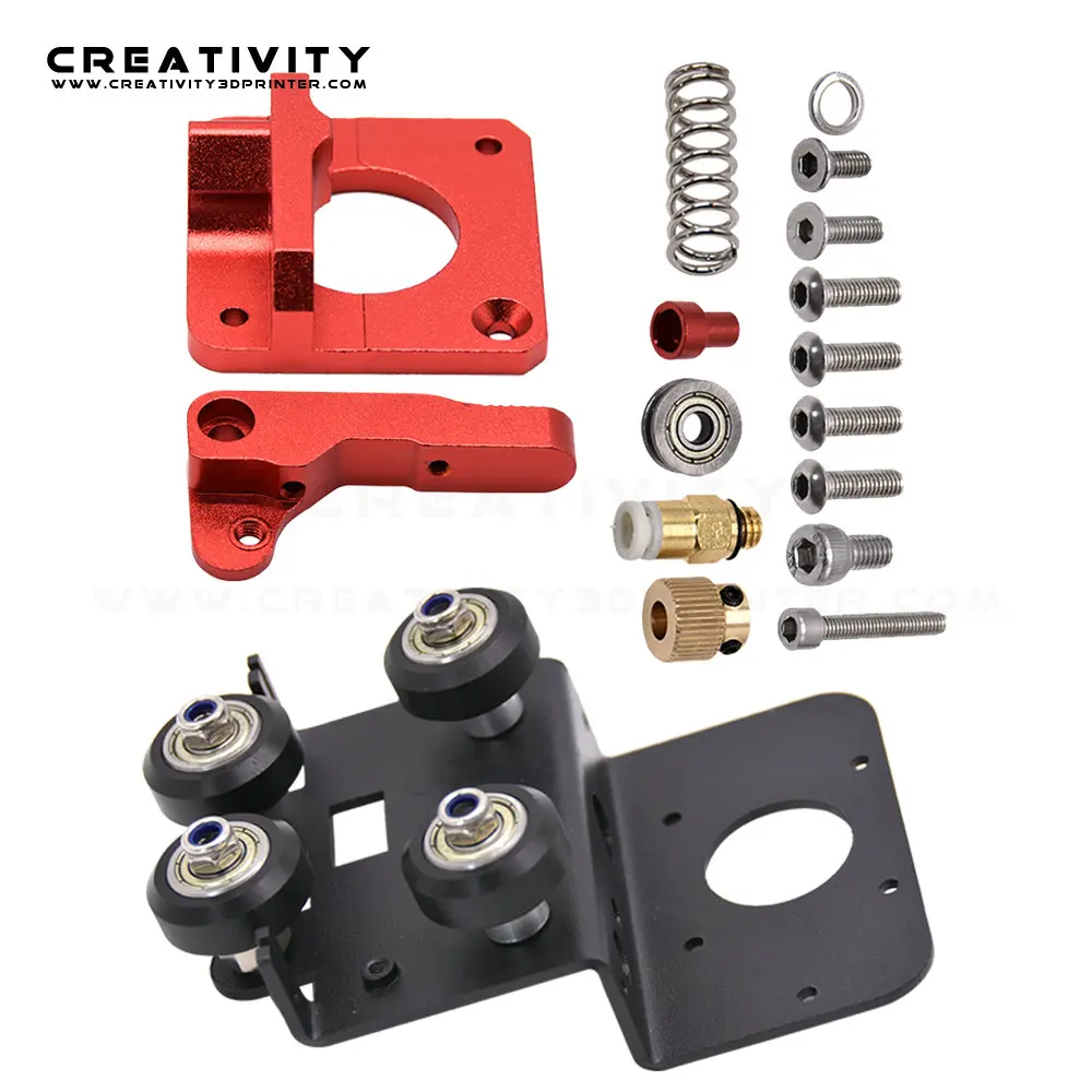 

A Set Upgrade Ender3/CR10 Direct Drive Plate Kit Aluminum Alloy Mounting Extruder Adapter ender 3 for 3D Printer