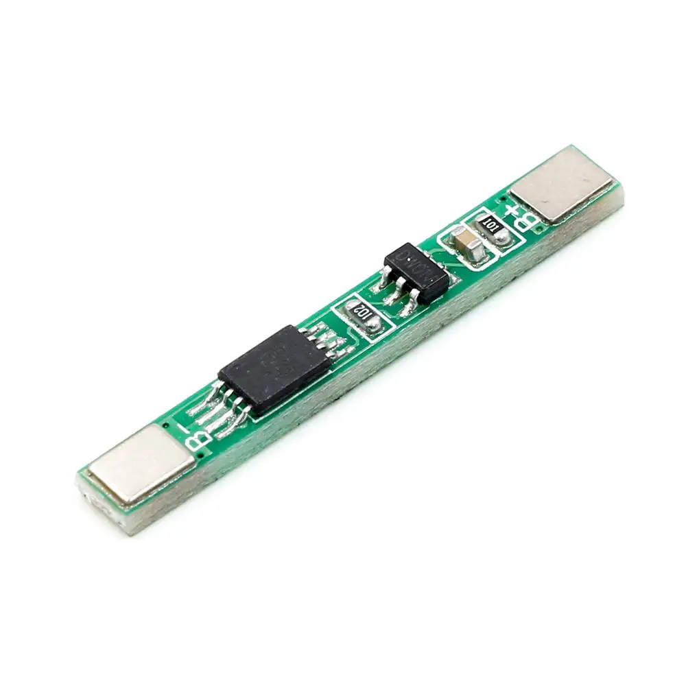 1S 3,7 V 3A литий-ионный BMS PCM плата защиты батареи pcm для 18650 литий-ионный аккумулятор