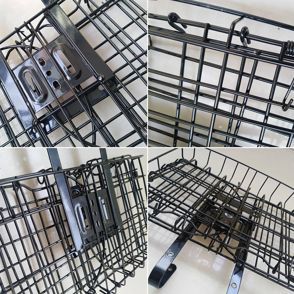 Велосипедная корзина велосипедные детали подвесная рама для хранения складная