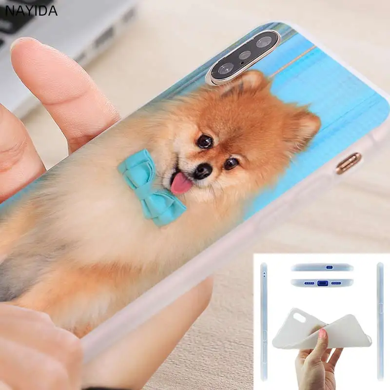 Мягкий чехол для Huawei Mate 30 20 10 Lite Pro 20X Nova 4e 5z 5ipro 3i lite3 с изображением померанских