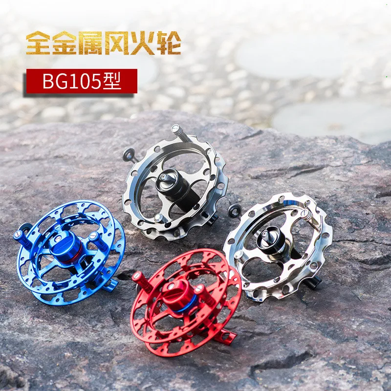

Fishing gear BG105 wind and fire wheel all-metal fishing wheel fishing line wheel hand-turned gossip wheel anchor fishing wheel