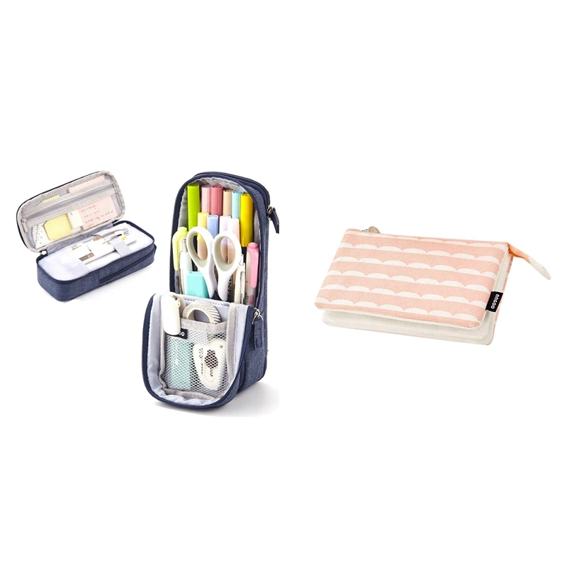 

2 шт., складной чехол для ручек и карандашей