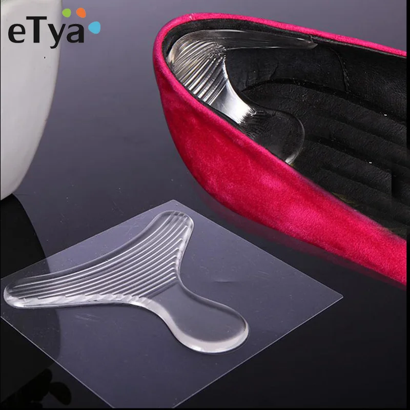 

1 пара, Силиконовые вставки для пятки, на высоком каблуке