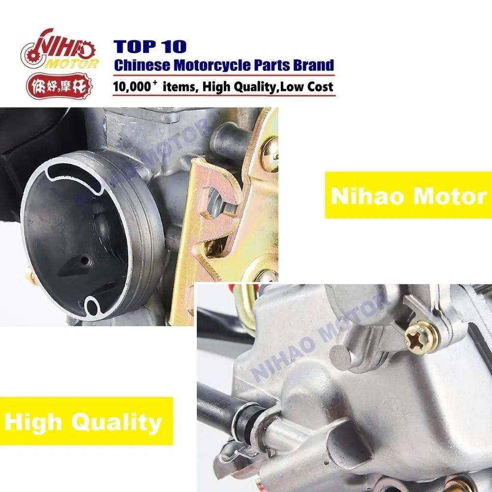 

HU04 Motorcycle carburetor CVK26 CVK24.5 CVK30 Engine parts scooter spare Nihao Motor