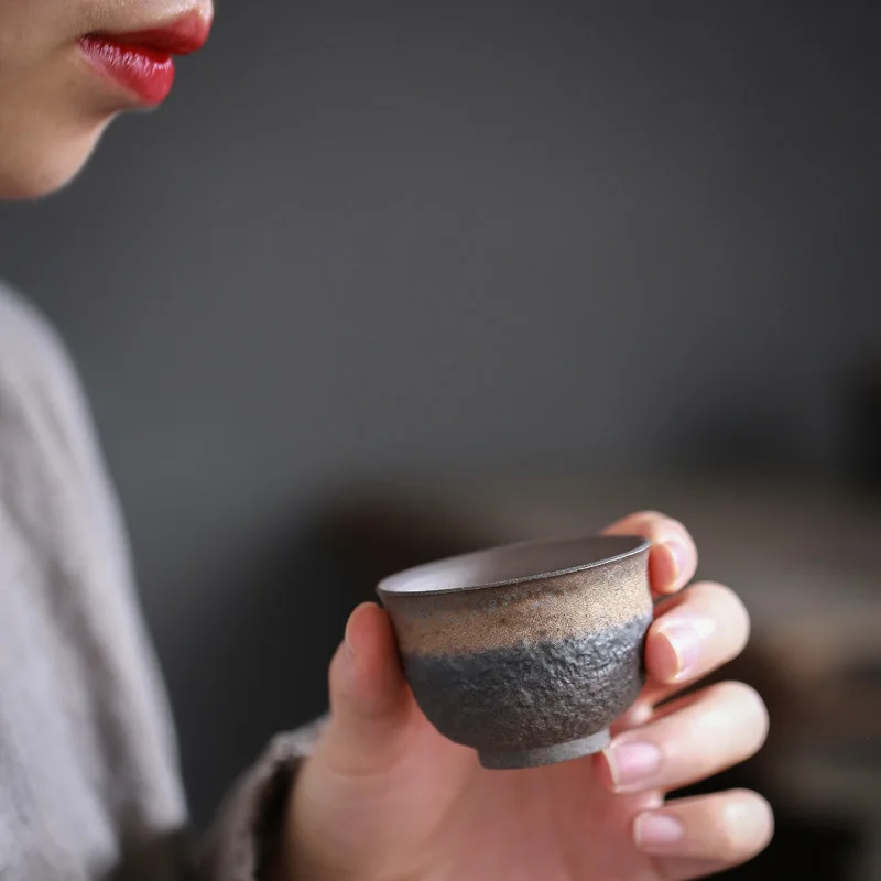 Gilded Stone Automatic Tea Lazy Semi-Automatic Anti-Scalding Ceramic Porcelain Set Japanese Kung Fu