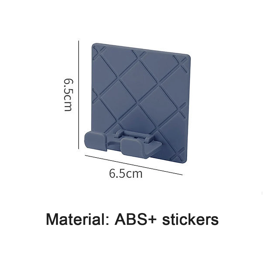 

New Wall Hanging Hook Saving Racks Self Adhesive Folding Socket Kitchen Appliance Wire Plug Power Cord Storage Holders Racks