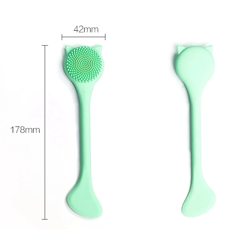 

Soft Silicone Facial Cleansing Brushes Exfoliating Pore Cleaner Skin Care Tool Massager Beauty Nose Brush For Face Massage
