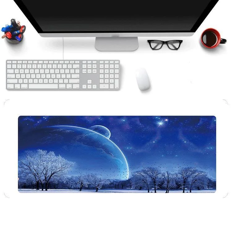 

PC Mousepad ANIME One Piece Gaming Mouse Pad with Lock Edge Game Pad Mouse Large Cartoon Rubber Mouse Pad Keyboard Computer Mat