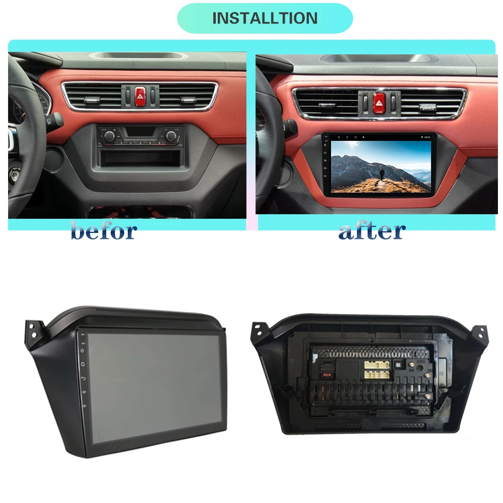 for jac s2 2015 2018 9 car radio stereo multimedia android 10 car dvd player gps navigation car accessory with 6g128g 4gwifi free global shipping