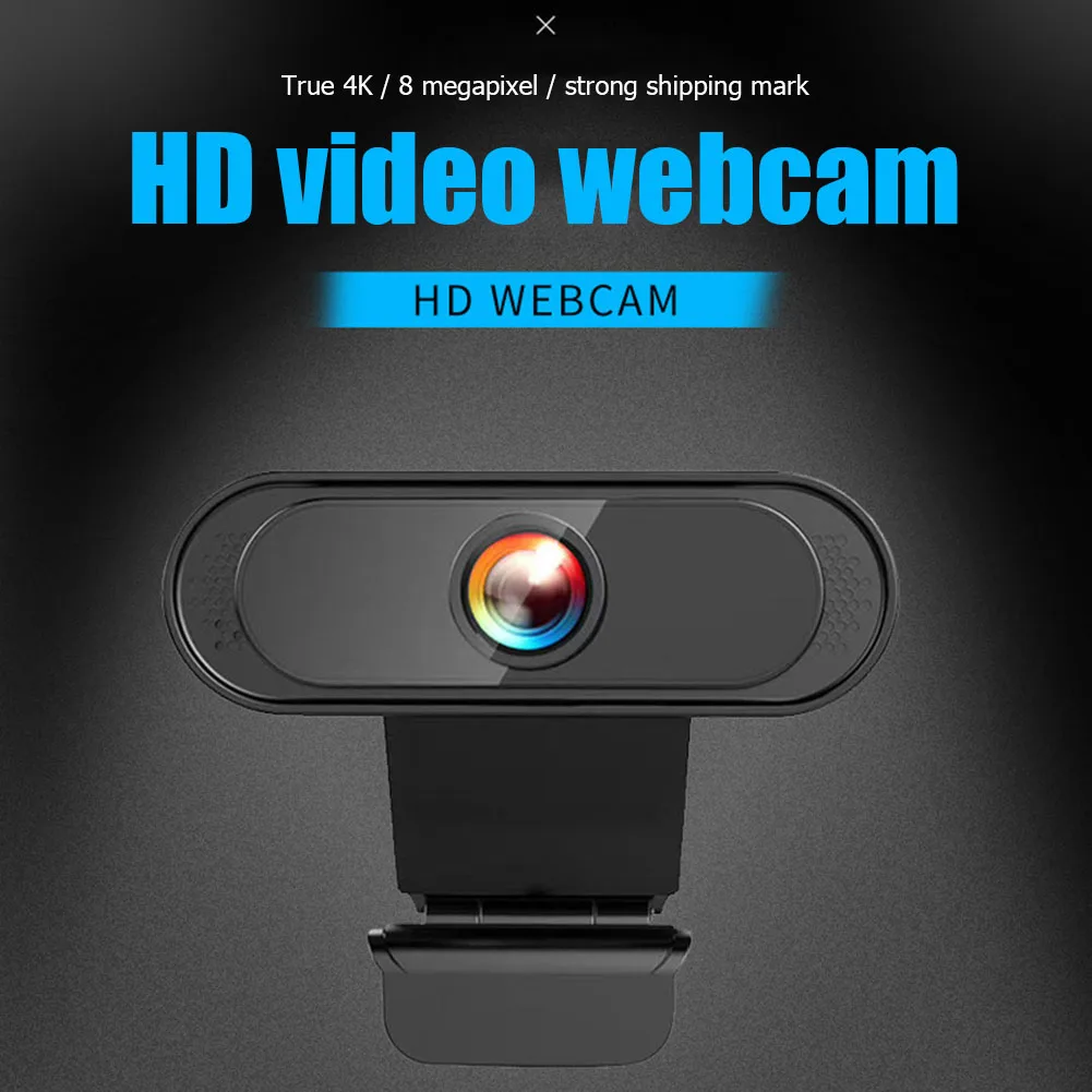 

Full HD Webcam Q13 1080p USB 2.0 Plug N Play Web Camera with Built-in Microphone for Household Computer Accessories