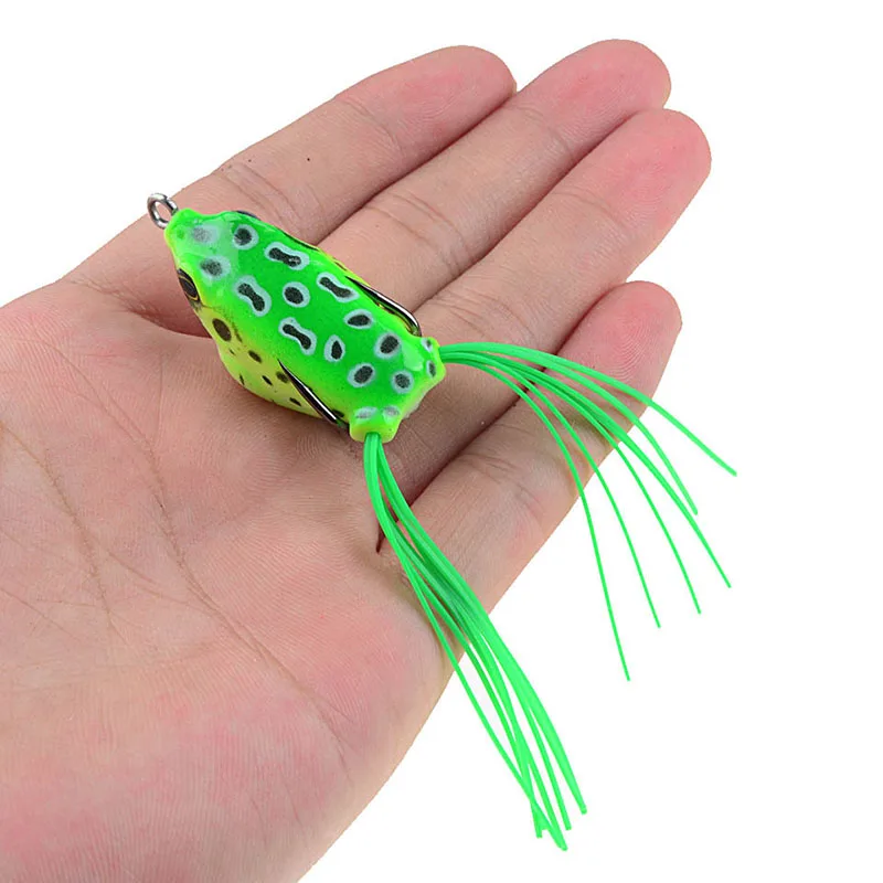 

Bionic Thunder Frog 4cm/4.7g Silica gel Freshwater Soft Bait 3D Eyes Artificial Anti-Corrosion High Quality Soft Fishing Lure