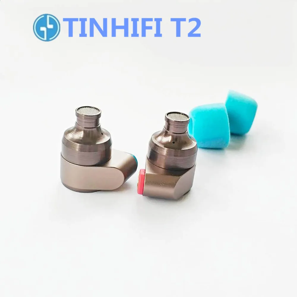 Наушники вкладыши TINHIFI T2 с динамическим приводом металлические наушники басами 3