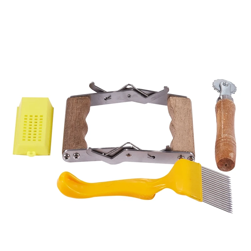 1 Set 10 in Metal Beekeeping Supplies Tool Kit Bee Hive Smoker Equipment Tools Apiculture Accessorie | Дом и сад