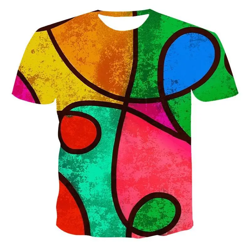 

2020 3d Printing New T -Shirt Hip Hop Style 3d Printing 3d Printing Quick Drying T -Shirt Xxs -6xl