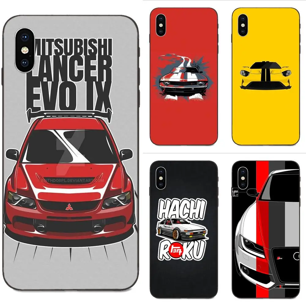 Мягкий розовый узор для huawei Honor 5A 6A 6C 7A 7C 7X8 8A 8C 8X9 9X10 10i 20 Lite Pro Fashion Drift Cars Auto JDM