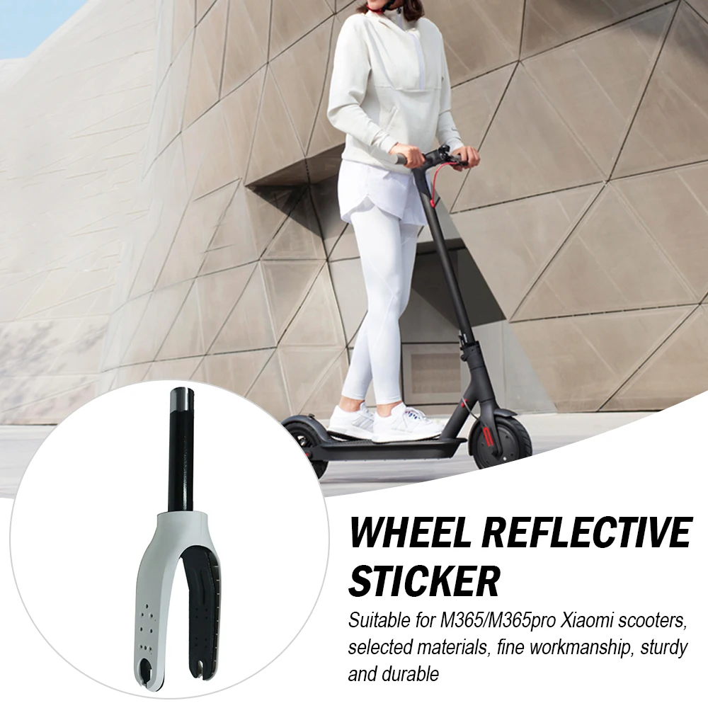 

Scooter Front Fork Assembly Scooter Replacement Accessories With Rubber Front Wheel Bracket Fork For Xiaomi M365/M365 Pro