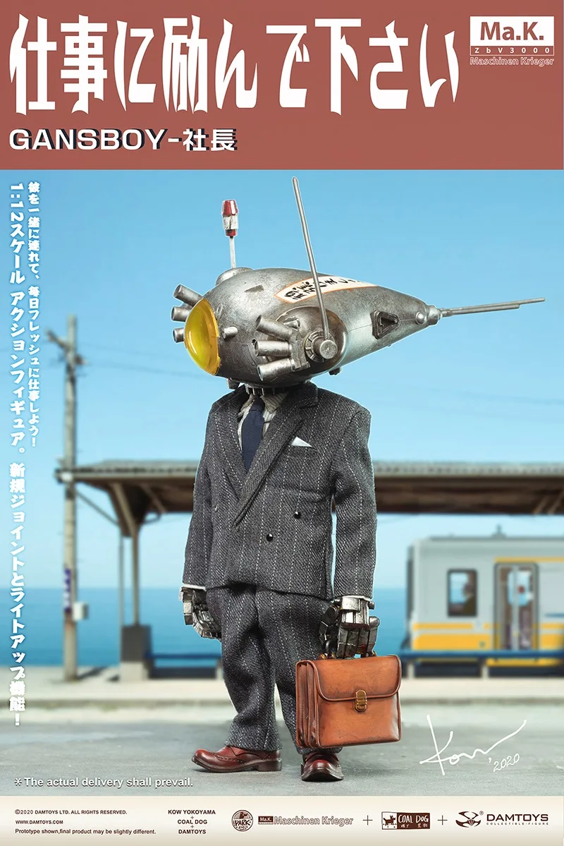

Экшн-фигурки Damtoys x COALDOG x Kow Yokoyama CS020 GansBoy 1/12