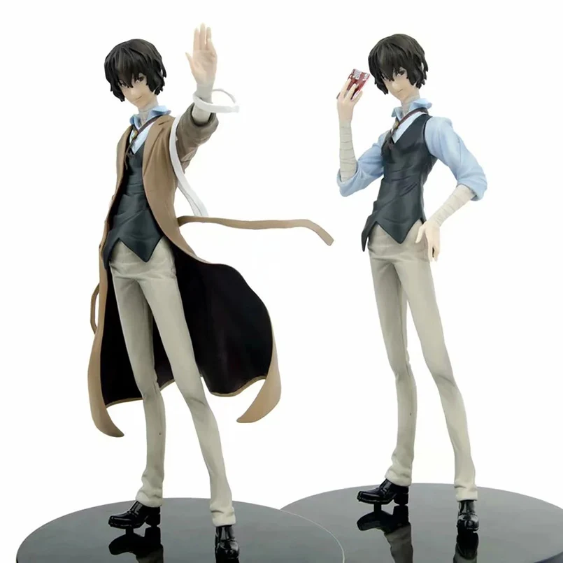 

26cm Anime The Bungo Stray Dogs Figure Osamu Dazai PVC Action Figure Model Collectible model Toys Kid Gift