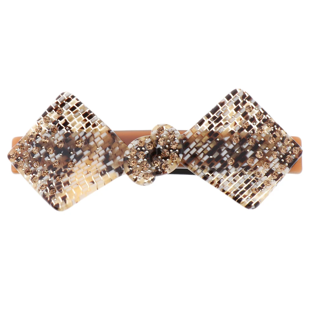 

Spring Barrette Resin Geometric Hair Grip Clip Women Hair Jewelry