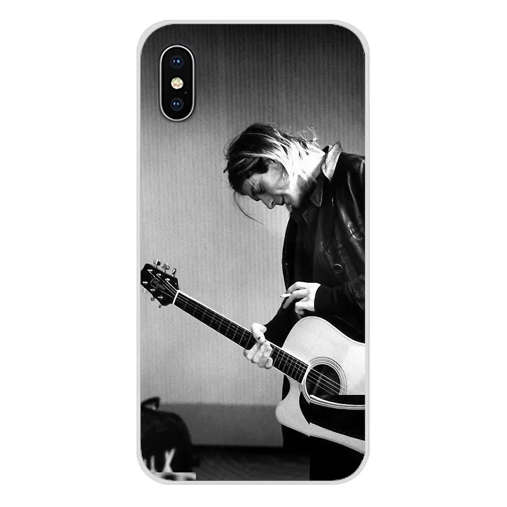 Для Xiao mi 4 mi 5 mi 5s mi 6 mi A1 A2 5X6X8 9 Lite SE Pro mi Max Mix 2 3 2S аксессуары оболочки чехлы Nirvana Kurt Cobain Мода